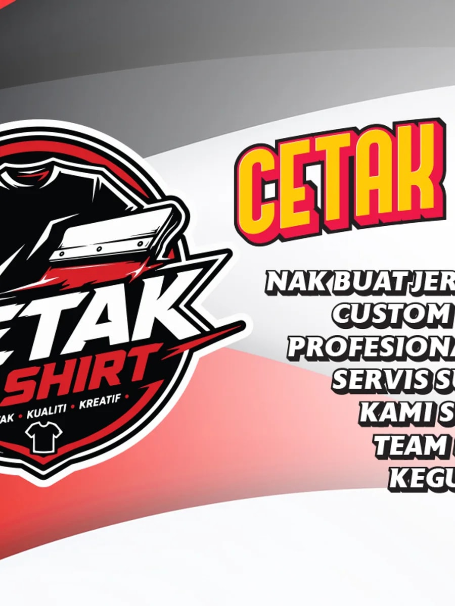 Banner sublimation printing Cetaktshirt