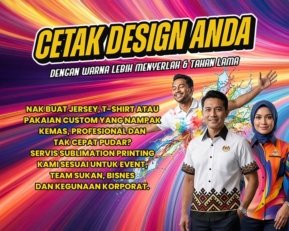 Banner sublimation printing Cetaktshirt